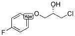 (S)-(-)-1-CHLORO-3-(4-FLUOROPHENOXY)-2-PROPANOL Struktur