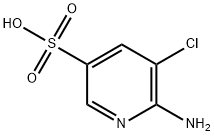 6-AMINO-5-CHLOROPYRIDINE-3-SULFONIC ACID