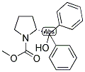 (R)-(+)-N-CARBOMETHOXY-ALPHA,ALPHA-DIPHENYL-2-PYRROLIDINE METHANOL Struktur