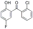 2'-CHLORO-5-FLUORO-2-HYDROXYBENZOPHENONE Struktur