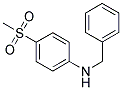 N-BENZYL-N-[4-(METHYLSULFONYL)PHENYL]AMINE Struktur