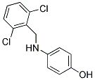 4-((2,6-DICHLOROBENZYL)AMINO)PHENOL Struktur