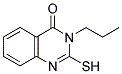 2-MERCAPTO-3-PROPYL-3H-QUINAZOLIN-4-ONE Struktur