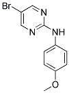 (5-BROMO-PYRIMIDIN-2-YL)-(4-METHOXY-PHENYL)-AMINE