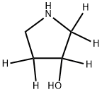 3-PYRROLIDINOL-2,2,3,4,4-D5 Struktur