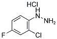 2-CHLORO-4-FLUOROPHENYLHYDRAZINE HYDROCHLORIDE Struktur