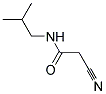 2-CYANO-N-ISOBUTYLACETAMIDE Struktur