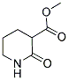 2-OXO-PIPERIDINE-3-CARBOXYLIC ACID METHYL ESTER Struktur