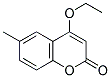 4-ETHOXY-6-METHYLCOUMARIN Struktur