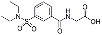 (3-DIETHYLSULFAMOYL-BENZOYLAMINO)-ACETIC ACID Struktur