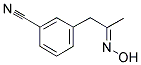 (3-CYANOPHENYL)ACETONE OXIME Struktur