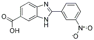 2-(3-NITRO-PHENYL)-3H-BENZOIMIDAZOLE-5-CARBOXYLIC ACID Struktur