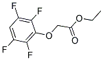 (2,3,5,6-TETRAFLUORO-PHENOXY)-ACETIC ACID ETHYL ESTER Struktur