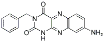 8-AMINO-3-BENZYL-1H-BENZO[G]PTERIDINE-2,4-DIONE Struktur