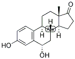 1,3,5(10)-ESTRATRIEN-3,6-ALPHA-DIOL-17-ONE Struktur