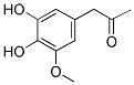 (3,4-DIHYDROXY-5-METHOXYPHENYL)ACETONE Struktur