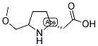 (R)-(5-METHOXYMETHYL-PYRROLIDIN-2-YL)-ACETIC ACID Struktur