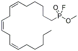 METHYL GAMMA-LINOLENYL FLUOROPHOSPHONATE Struktur