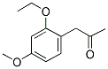 (2-ETHOXY-4-METHOXYPHENYL)ACETONE Struktur