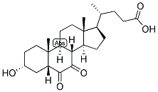 3-ALPHA-HYDROXY-6,7-DIKETOCHOLANIC ACID Struktur