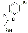 (5-BROMO-1H-BENZOIMIDAZOL-2-YL)-METHANOL Struktur