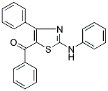 PHENYL-(4-PHENYL-2-PHENYLAMINO-THIAZOL-5-YL)-METHANONE Struktur