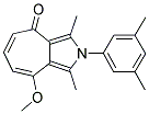 2-(3,5-DIMETHYLPHENYL)-8-METHOXY-1,3-DIMETHYLCYCLOHEPTA[C]PYRROL-4(2H)-ONE Struktur