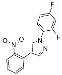 1-(2,4-DIFLUOROPHENYL)-4-(2-[HYDROXY(OXIDO)AMINO]PHENYL)-1H-PYRAZOLE Struktur