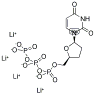 2',3'-DIDEOXYURIDINE-5'-TRIPHOSPHATE LITHIUM SALT Struktur