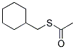 CYCLOHEXYLMETHANETHIOL ACETATE Struktur