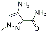 4-AMINO-1-METHYL-1H-PYRAZOLE-3-CARBOXYLIC ACID AMIDE Struktur