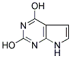 7H-PYRROLO[2,3-D]PYRIMIDINE-2,4-DIOL Struktur