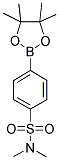 4-(N,N-DIMETHYLAMINOSULPHONYL)PHENYLBORONIC ACID PINACOL ESTER Struktur