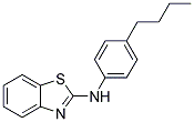 BENZOTHIAZOL-2-YL-(4-BUTYL-PHENYL)-AMINE Struktur