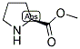 (S)-PYRROLIDINE-2-CARBOXYLIC ACID METHYL ESTER Struktur