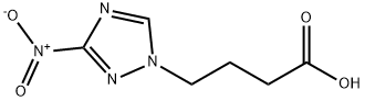 4-(3-NITRO-[1,2,4]TRIAZOL-1-YL)-BUTYRIC ACID Struktur