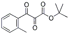 2,3-DIOXO-3-O-TOLYL-PROPIONIC ACID TERT-BUTYL ESTER Struktur