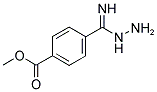 4-(HYDRAZINOIMINOMETHYL)-BENZOIC ACID, METHYL ESTER Struktur