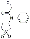 2-CHLORO-N-(1,1-DIOXIDOTETRAHYDROTHIEN-3-YL)-N-PHENYLACETAMIDE Struktur