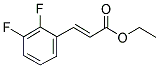 3-(2,3-DIFLUORO-PHENYL)-ACRYLIC ACID ETHYL ESTER Struktur