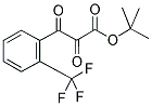 2,3-DIOXO-3-(2-TRIFLUOROMETHYL-PHENYL)-PROPIONIC ACID TERT-BUTYL ESTER Struktur