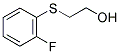 2-FLUOROPHENYLTHIOETHANOL Struktur