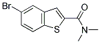 5-BROMO-N,N-DIMETHYL-1-BENZOTHIOPHENE-2-CARBOXAMIDE Struktur