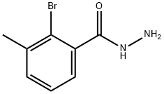 2-BROMO-3-METHYLBENZHYDRAZIDE Struktur