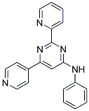 N-PHENYL-2-PYRIDIN-2-YL-6-PYRIDIN-4-YLPYRIMIDIN-4-AMINE Struktur