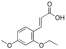 2-ETHOXY-4-METHOXYCINNAMIC ACID Struktur