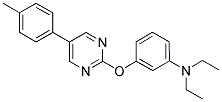 N,N-DIETHYL-N-(3-([5-(4-METHYLPHENYL)PYRIMIDIN-2-YL]OXY)PHENYL)AMINE Struktur