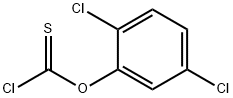 2,5-DICHLOROPHENYL CHLOROTHIOFORMATE Struktur