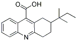 2-(1,1-DIMETHYL-PROPYL)-1,2,3,4-TETRAHYDRO-ACRIDINE-9-CARBOXYLIC ACID Struktur