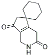 5,5-PENTAMETHYLENE-7-OXO-2,3,4,5,6,7-HEXAHYDRO-1H-CYCLOPENTA [D]-PYRIMIDONE Struktur